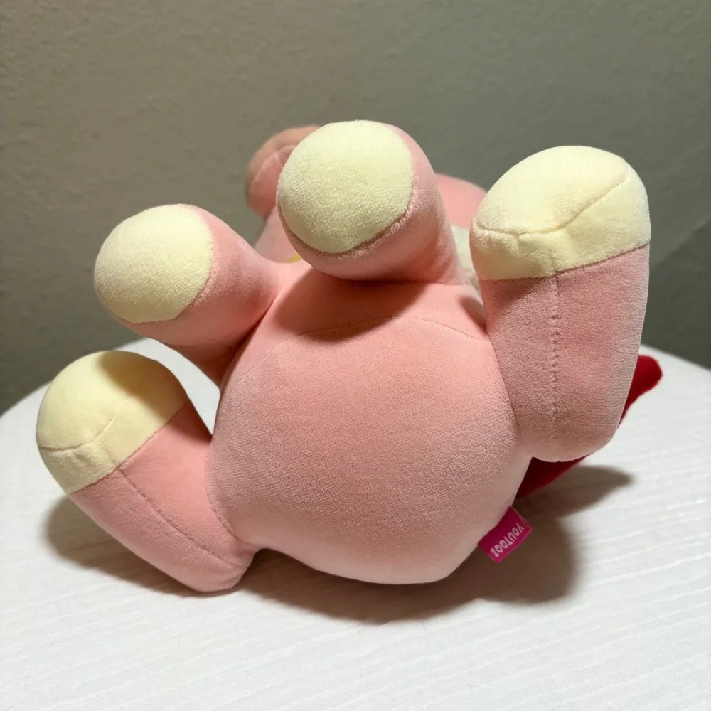 Youtooz Technoblade 12 Inch Sit Plush Pink Pig King Crown Cape Minecraft Plushie